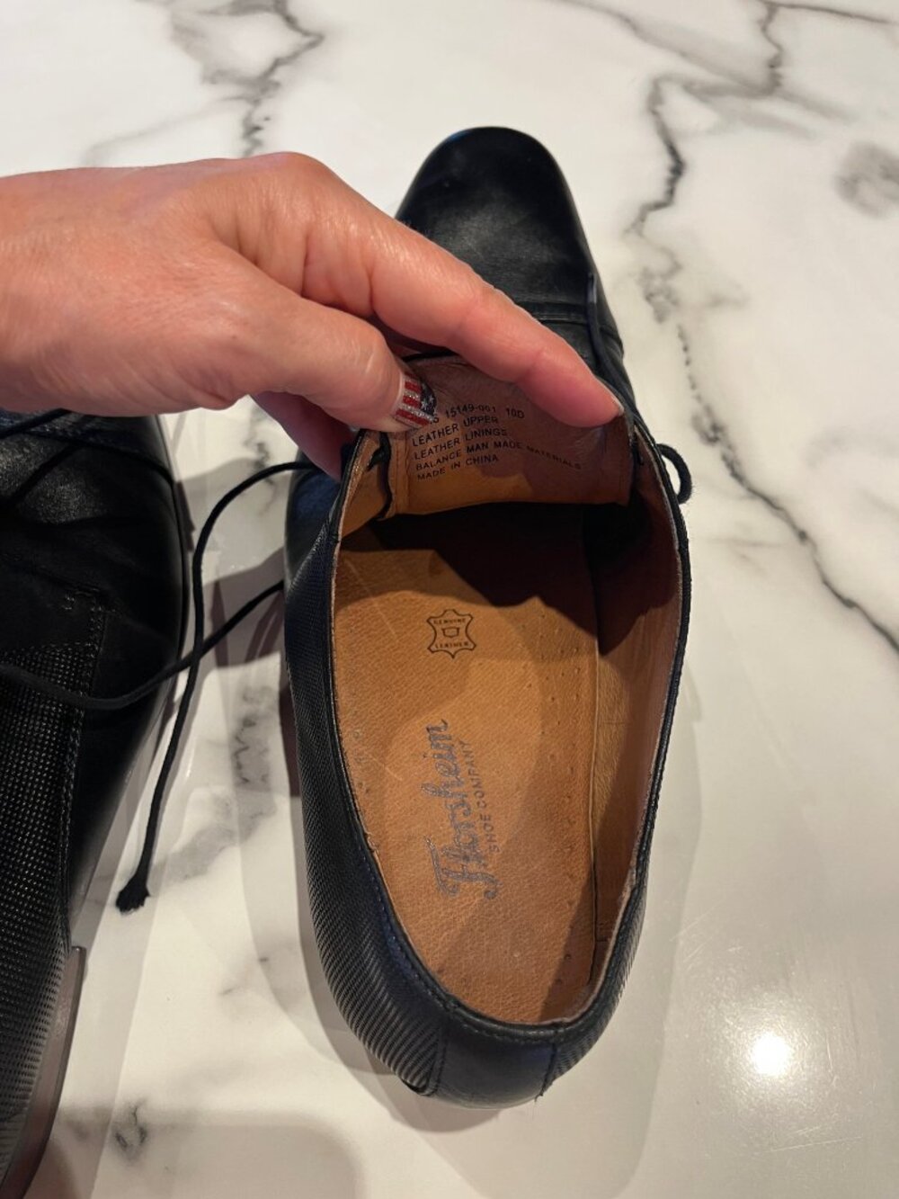 Florsheim Postino Cap Toe Oxford Dress Shoes - Mens 10 - Picture 9 of 13